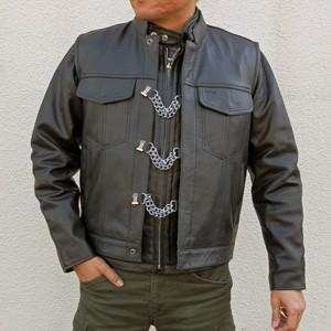 HEAVY MCベスト DX デラックス フロントファスナー無しタイプ サンズ