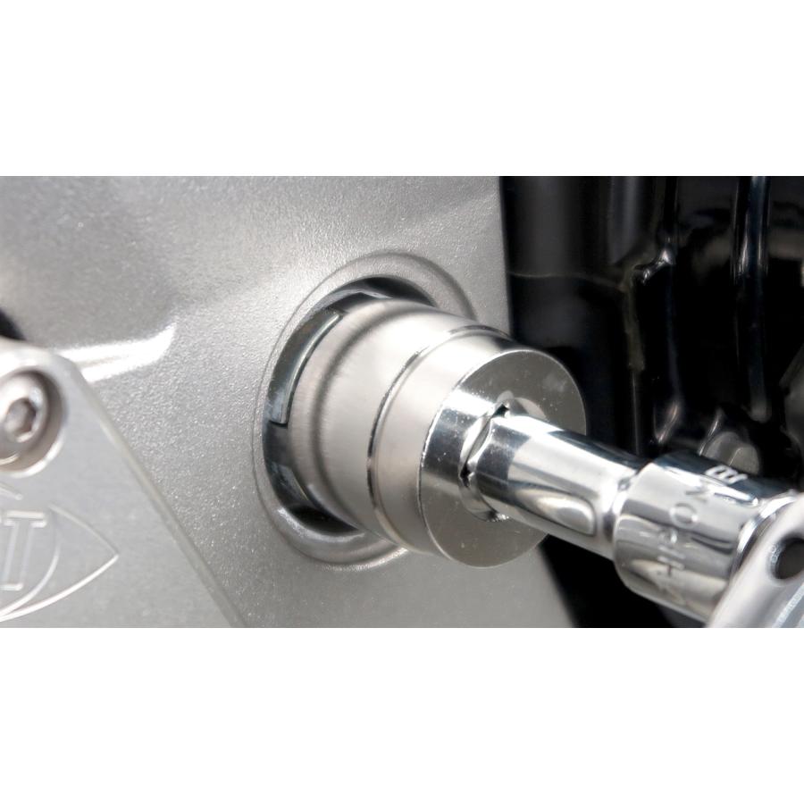 ☆KAWASAKI/カワサキ スイングアームシャフト ピボットロックナット