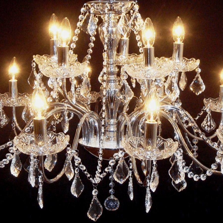 アンティーク シャンデリア LED電球対応 吹き抜け天井 シーリング対応