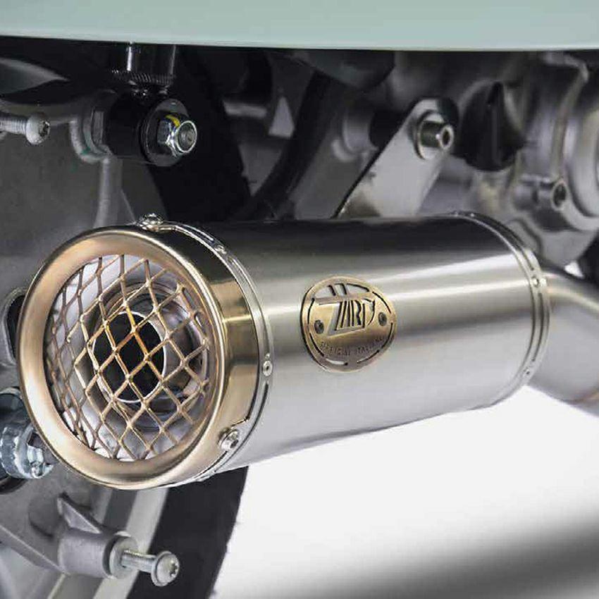 ベスパ GTS300 RACING SS スリップオンマフラー (ステンレス/ブロンズ