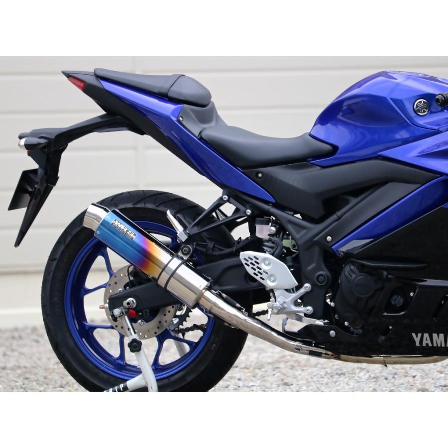 WR'S（ダブルアールズ） YZF-R25 ラウンド/焼き色チタンサイレンサー