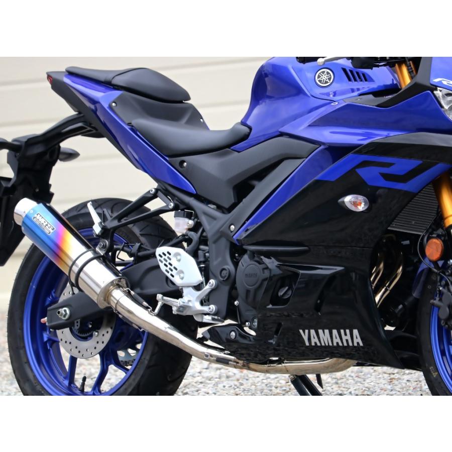 WR'S（ダブルアールズ） YZF-R25 ラウンド/焼き色チタンサイレンサー