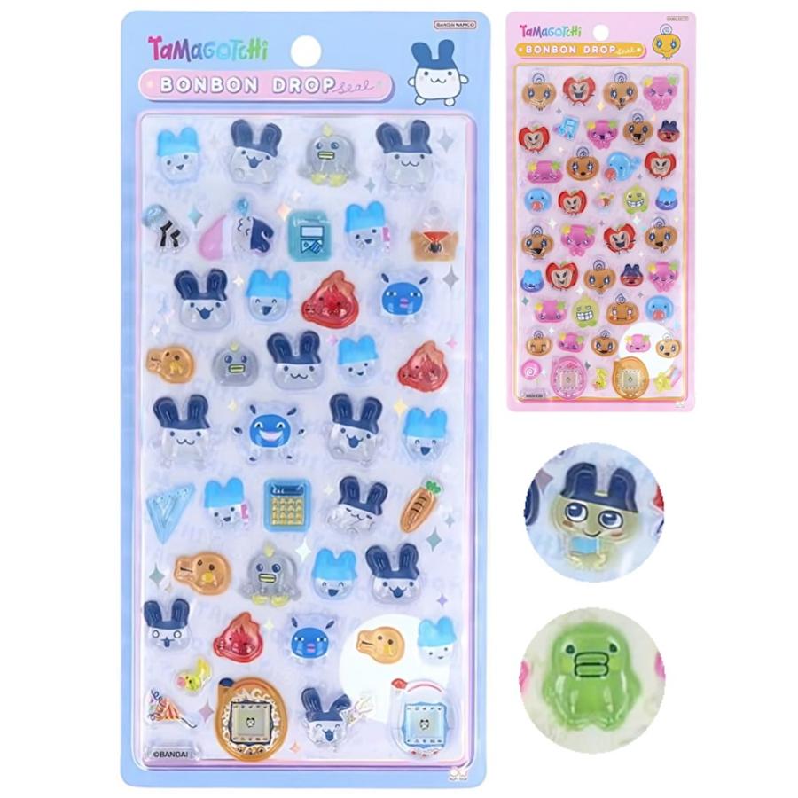 正規品』たまごっちボンボンドロップシール サンリオミニ全種 眼福12枚