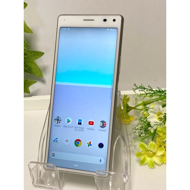 Xperia 8 美品 SONY 画面サイズ: 6インチ 902SO ホワイト Android 10