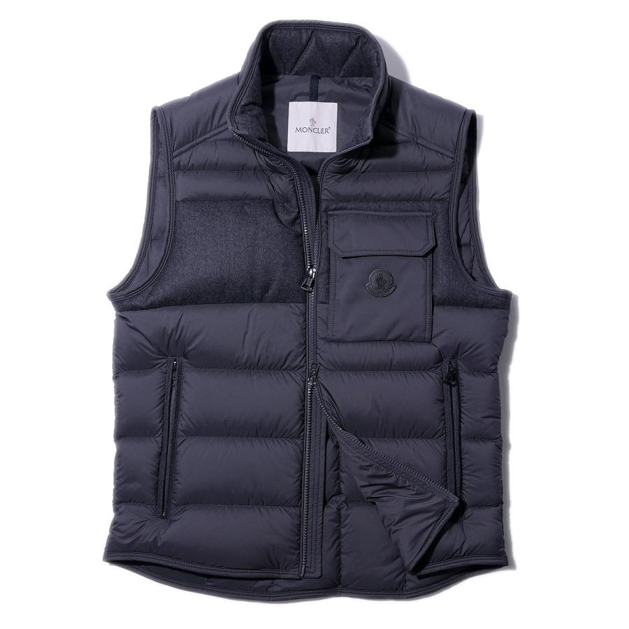 MONCLER（モンクレール） ダウンベスト ESTAGNOUS 927グレー メンズ