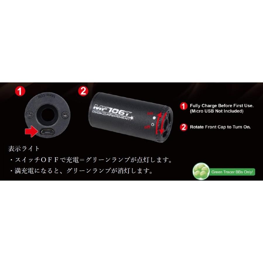 爆買いWEEK5％OFFクーポン】G&G MF106T マズルフラッシュトレーサー