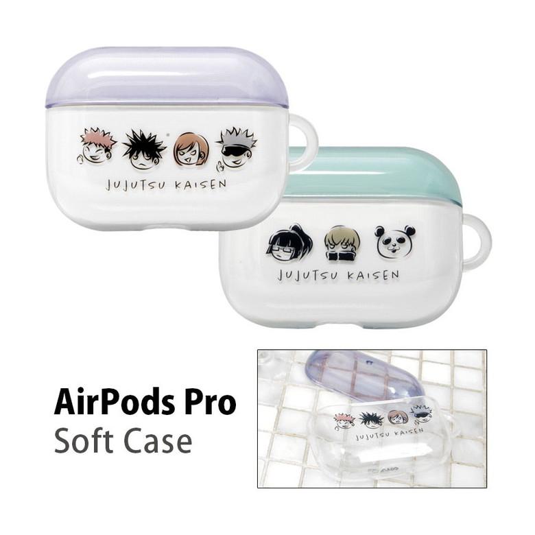 AirPods Pro ケース 呪術廻戦 ソフト クリア 透明 Air Pods