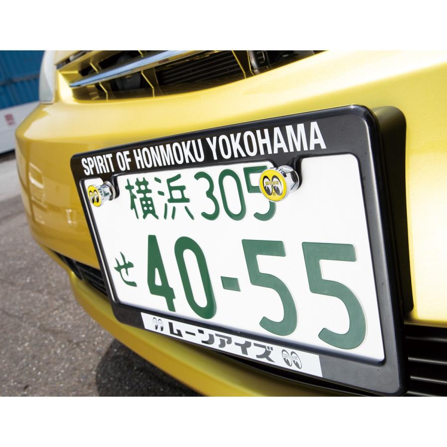 MOONEYES ムーンアイズ エンブレム ナンバープレート ボルト