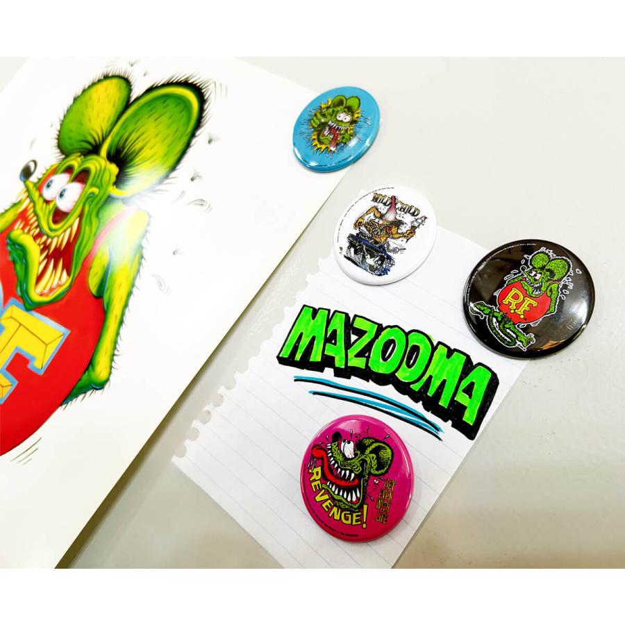 MOONEYES ラット フィンク Rat Fink CAN マグネット セット(4個セット
