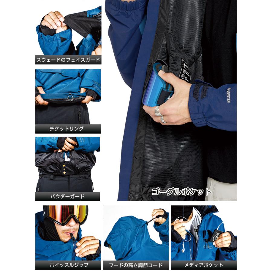 VOLCOM（ボルコム） 24-25 VOLCOM L GORE-TEX JACKET エル ゴアテック