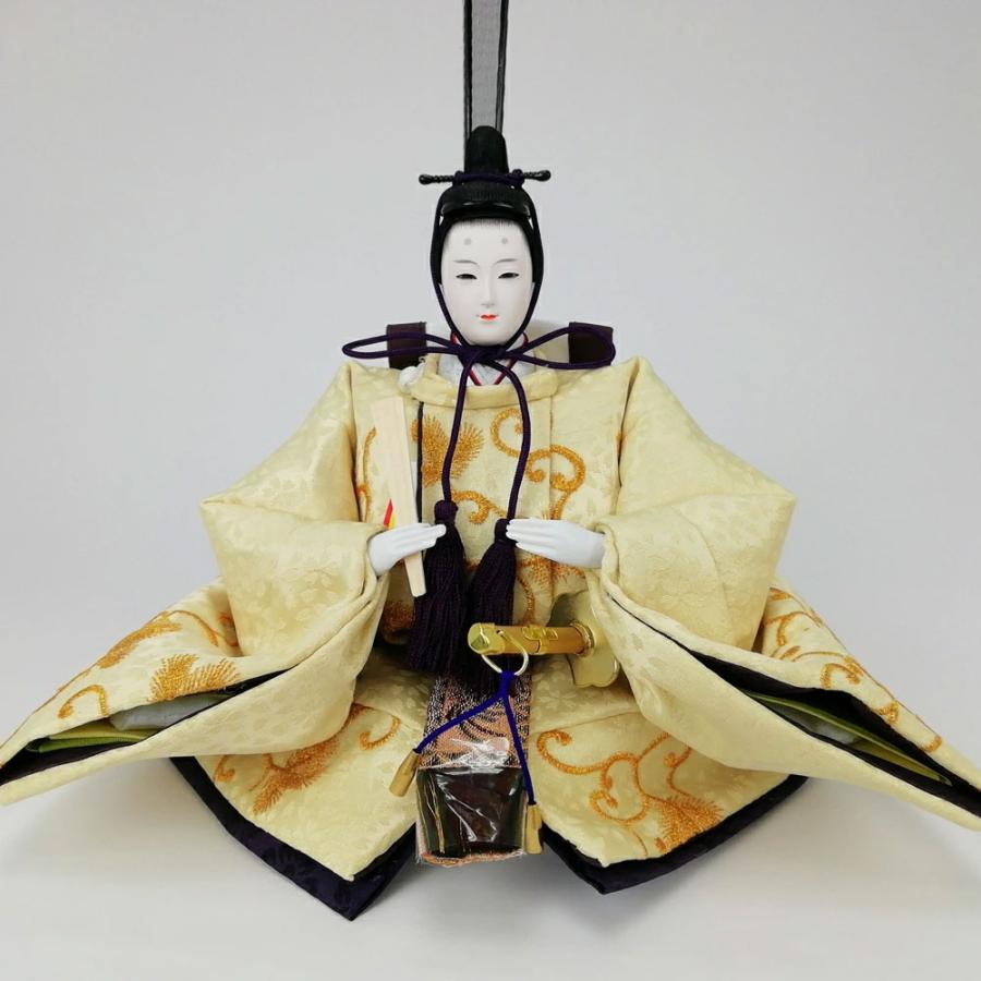 久月 雛人形 親王飾り 小三五親王 楢台屏風 2033 D-63 : 祭・人形の森