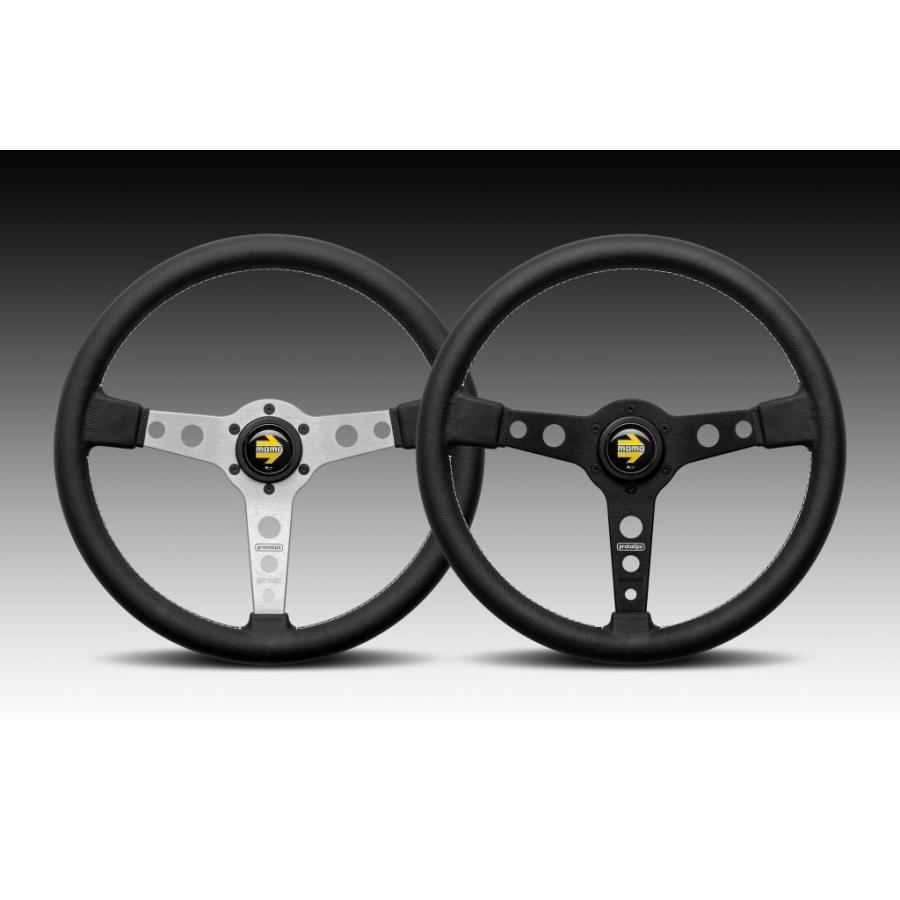 MOMO（モモ） ステアリング PROTOTIPO SILVER 370 プロトタイプ