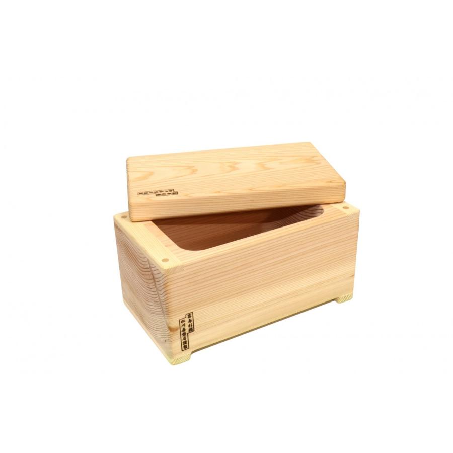 南九州産杉使用 水抜き不要のぬか漬け桶 くり抜き杉桶 ＜大＞ : 松川