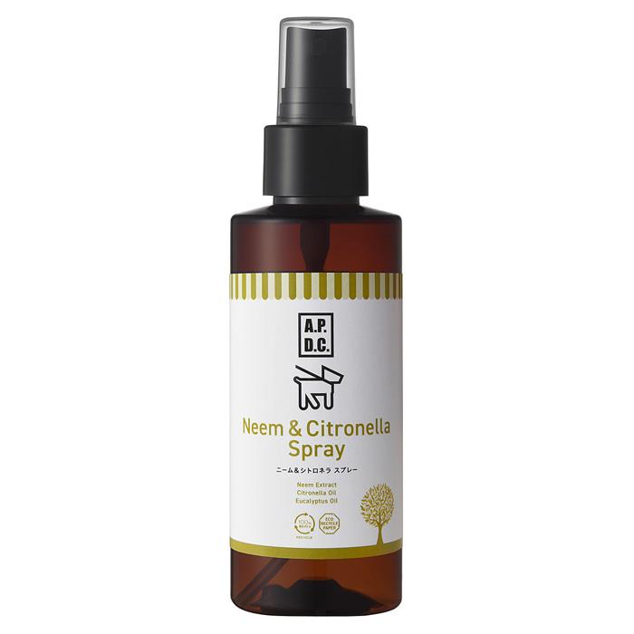 犬用 A.P.D.C. ニーム＆シトロネラスプレー 125ml 虫除けスプレー