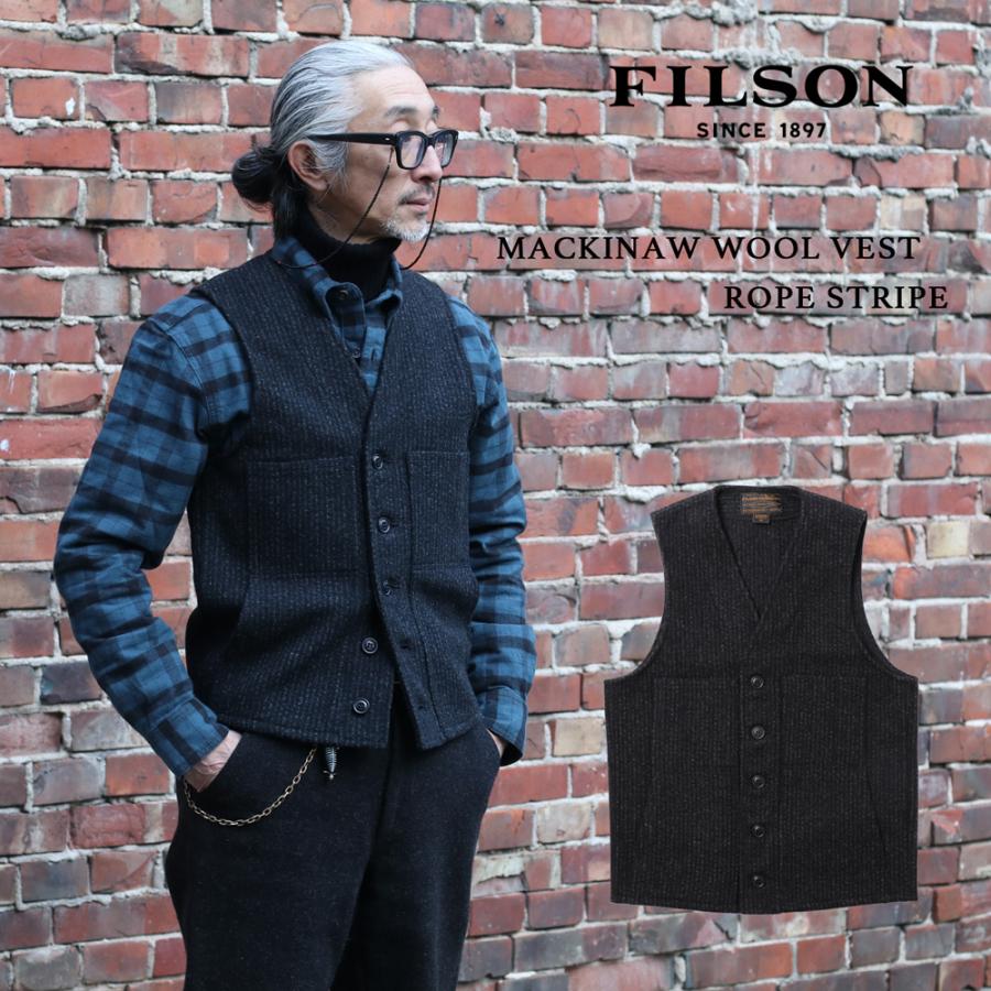 FILSON（フィルソン） Mackinaw Wool Vest マッキーノウールベスト