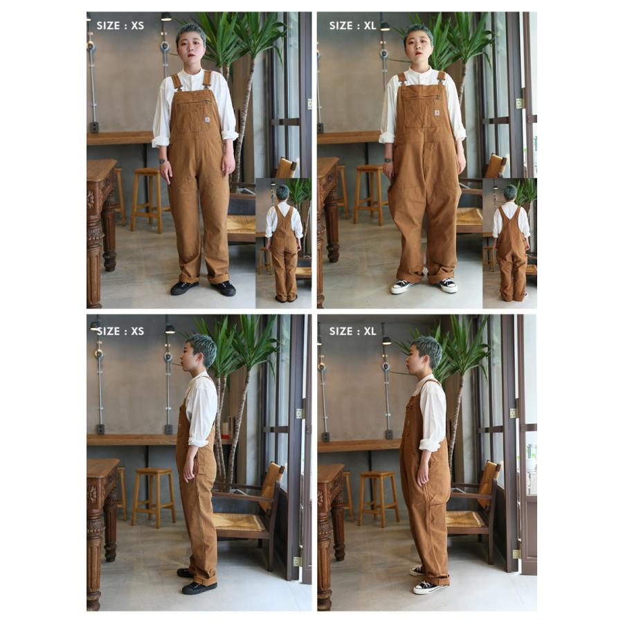 Carhartt（カーハート） オーバーオール ナチュラル ブラウン