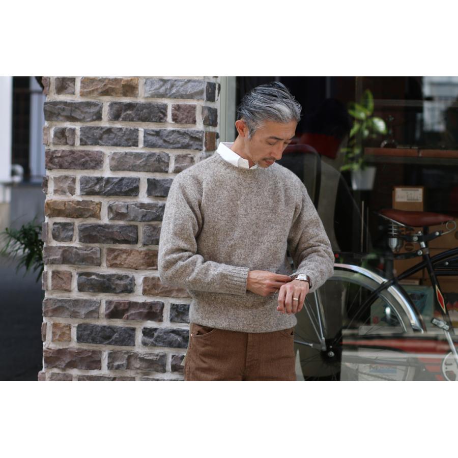 INVERALLAN（インバーアラン） シェットランドセーター オーセンチック