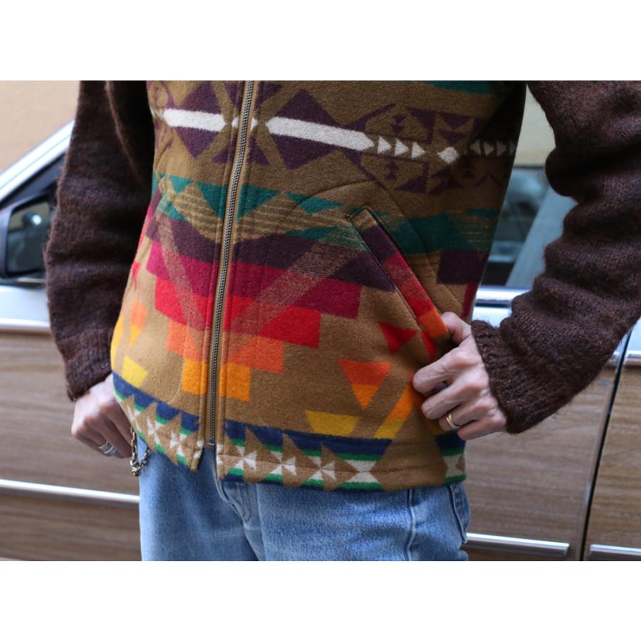 PENDLETON ペンドルトン COLTON QUILTED ZIP VEST ウールベスト