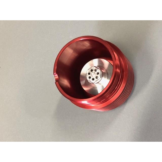 アバルト500/595用オイルフィルターキャップ : maekawaengineering