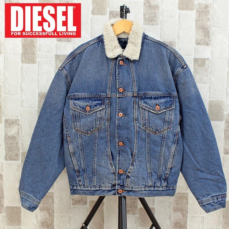 DIESEL（ディーゼル） メンズ ジャケット デニムジャケット ボア