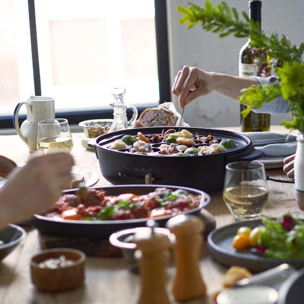 BRUNO crassy+ ホットプレート おしゃれ 焼肉 鍋 たこ焼き器 北欧