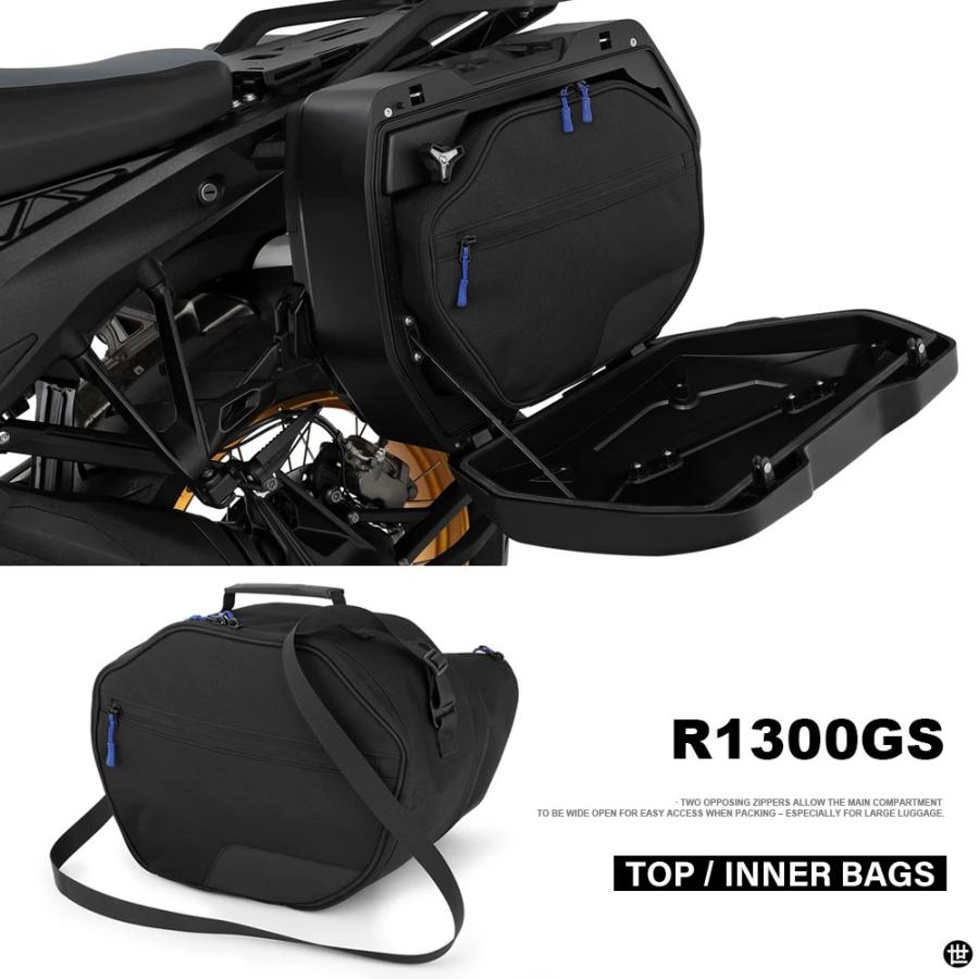 バイクキャリアインナーバッグ拡張可能トップケースパニアサドルバッグ