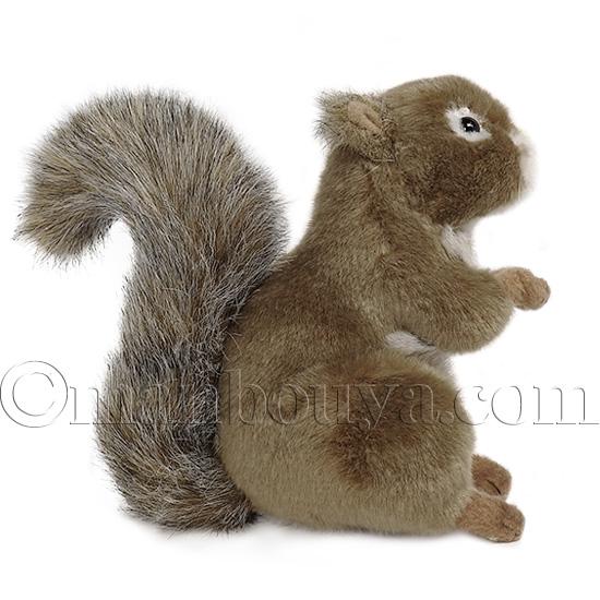 リス ぬいぐるみ ハンサ HANSA アカリス 20 リアル 16cm : まんぼう屋