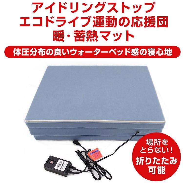 蓄熱マット NEW 一休さん DC24V専用 三ツ折タイプ【トラック用品 内装