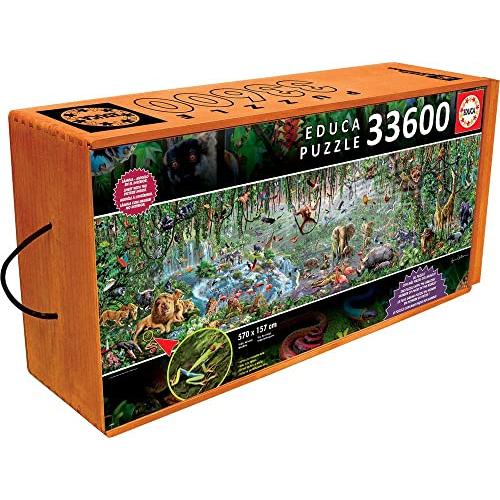 ジグソーパズル 海外製 アメリカ 16066 Educa 33,600 Piece Wild Life