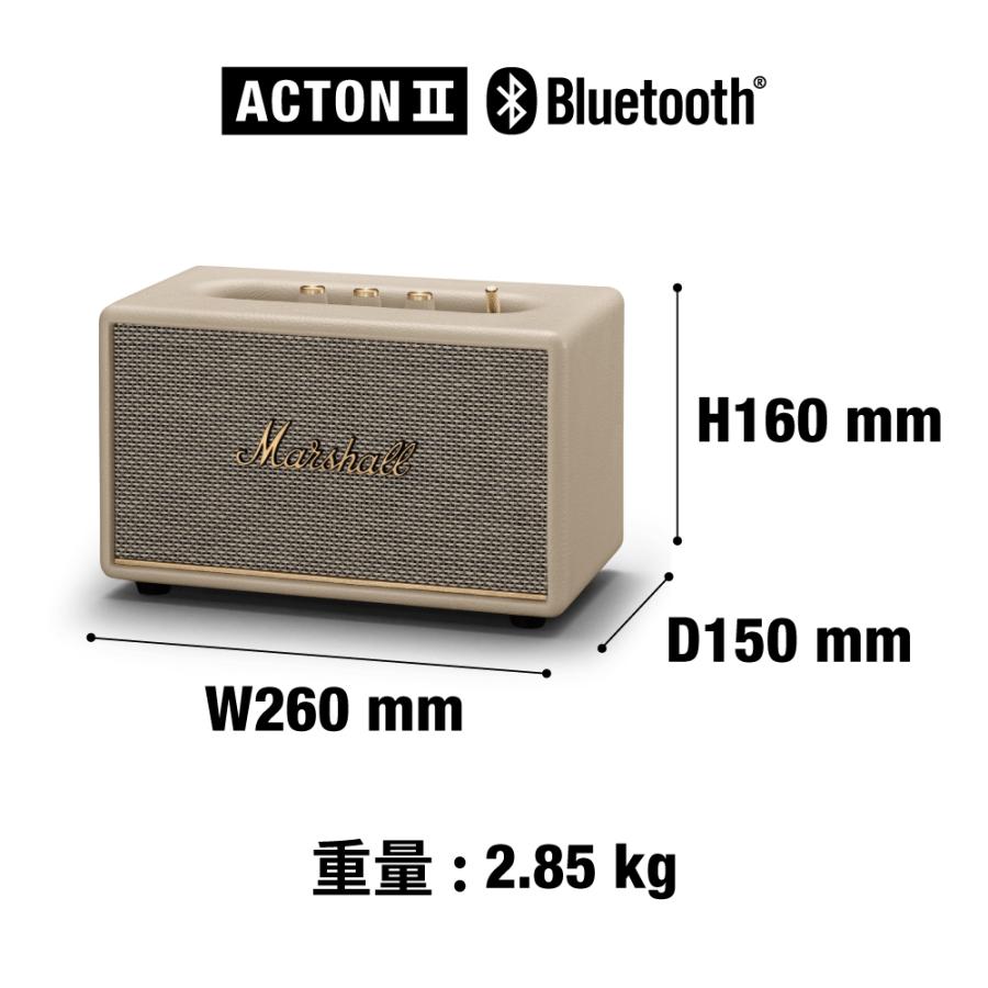 Marshall（マーシャル） ワイヤレススピーカー ACTON3BLUETOOTH-CREAM