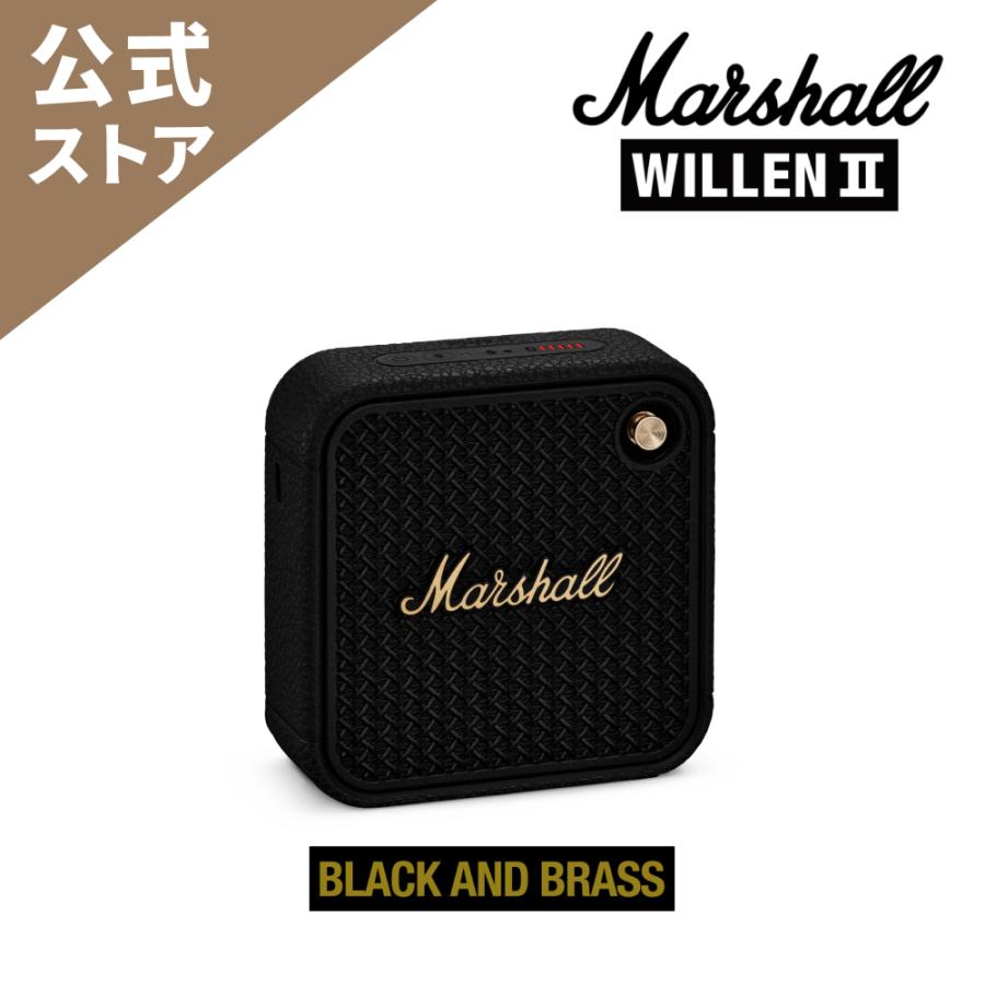 Marshall（マーシャル） ワイヤレススピーカー WILLEN II Black