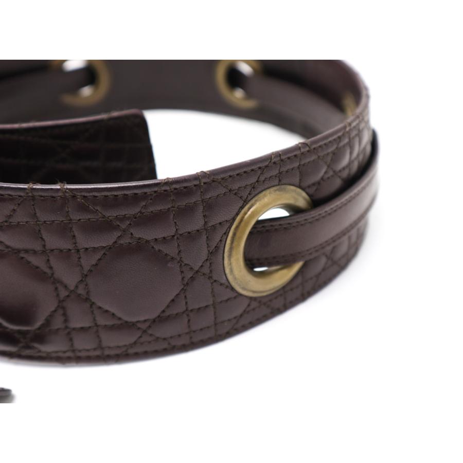 美品 ディオール カナージュ柄 ベルト Christian Dior（クリスチャン