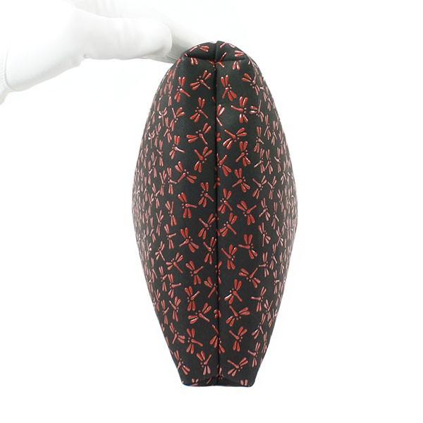 印傳屋（INDEN-YA） 印伝 甲州印伝 上原勇七 合切袋 巾着 3007 とんぼ