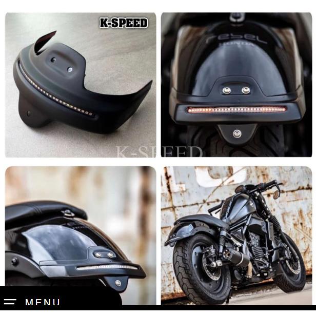 ホンダ レブル250 レブル500 Diablo テールランプキット 10500500