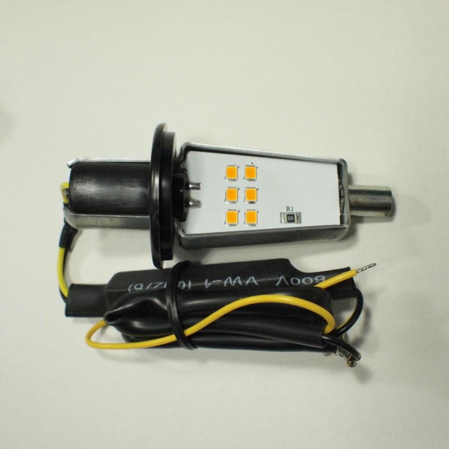 VESPA ベスパ6V LEDウインカーセット スモーク indicator 50s 100s