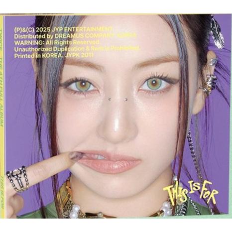 メンバー選択可] TWICE 公式グッズ THIS IS FOR (DIGIPACK Ver.) / 4TH