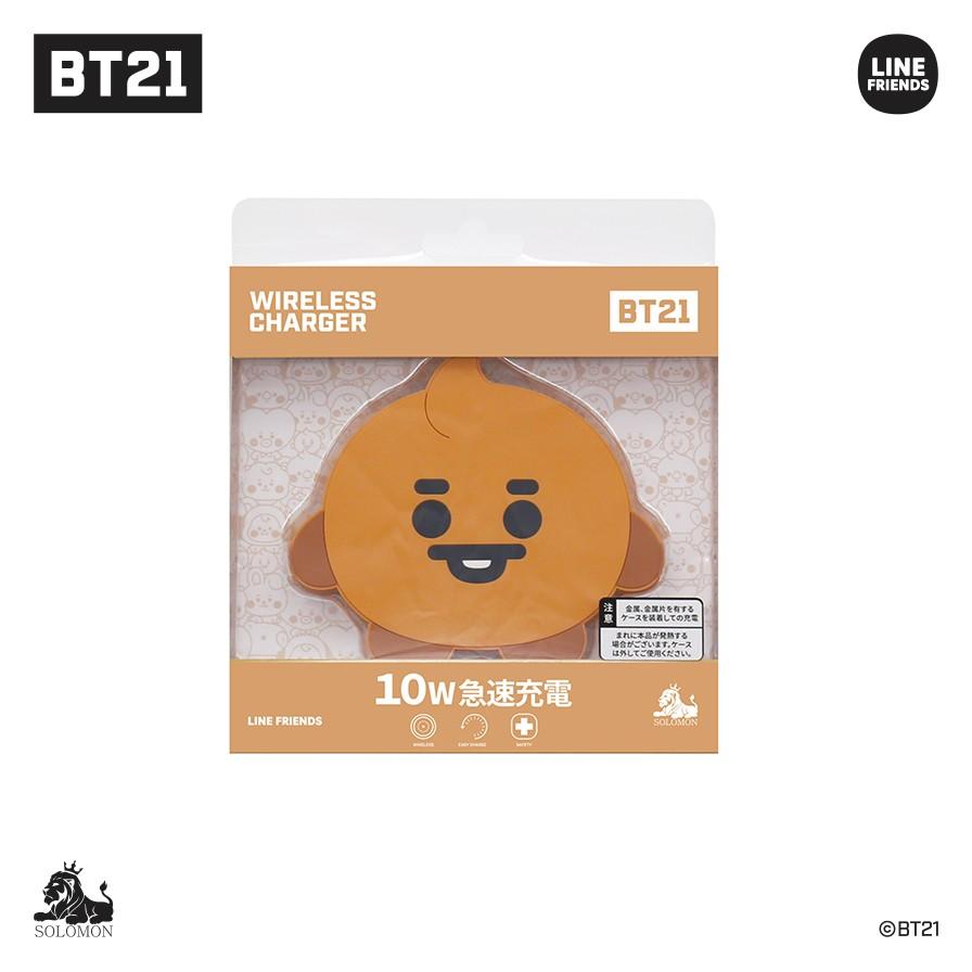 BTS 防弾少年団 BT21 公式グッズ WIRELESS CHARGER ワイヤレス