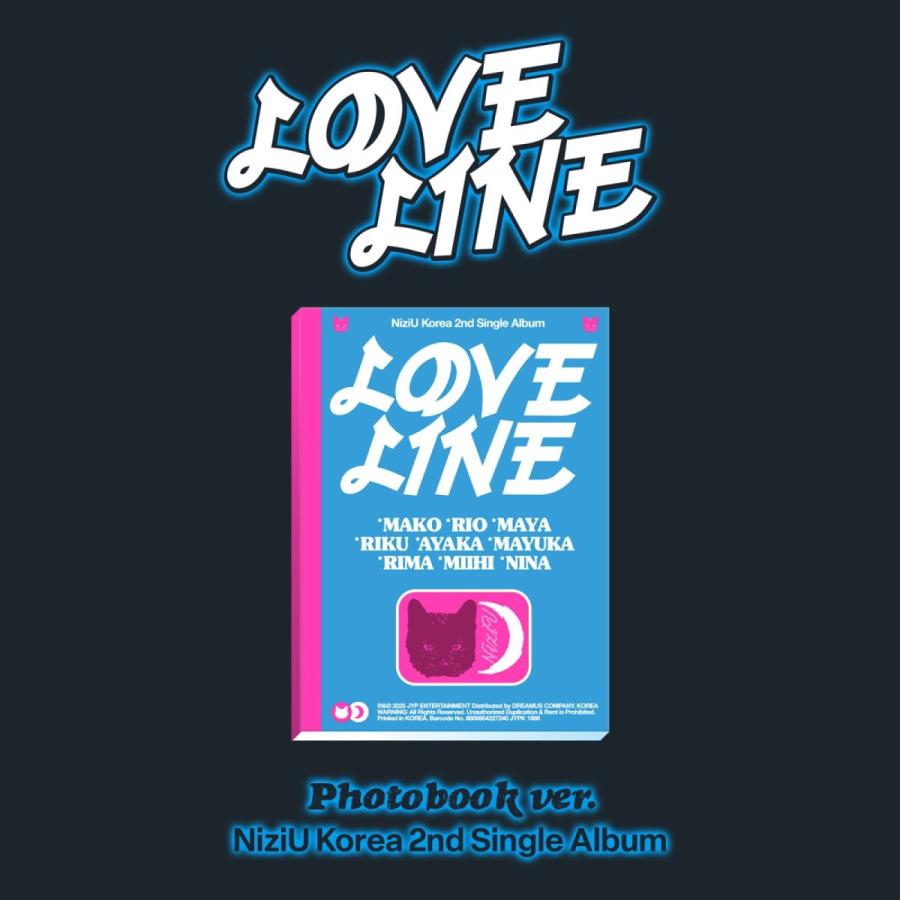 NiziU 公式グッズ - LOVE LINE (Photobook ver.) / 2nd Single Album