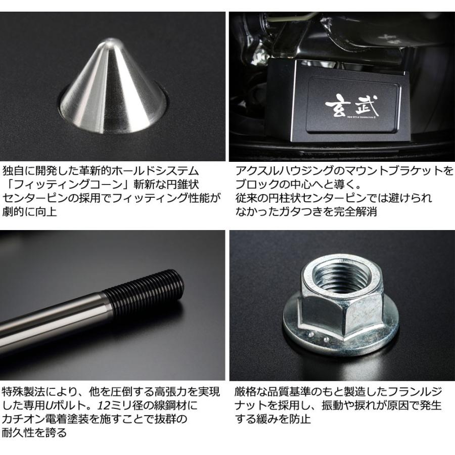 NV350 キャラバン ハイトダウンブロックキット ［1.5インチ/−37.5ミリ