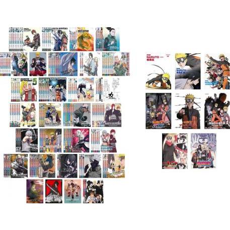 NARUTO ナルト 疾風伝 青年編 全131枚 第221話〜第720話 最終 + 劇場版