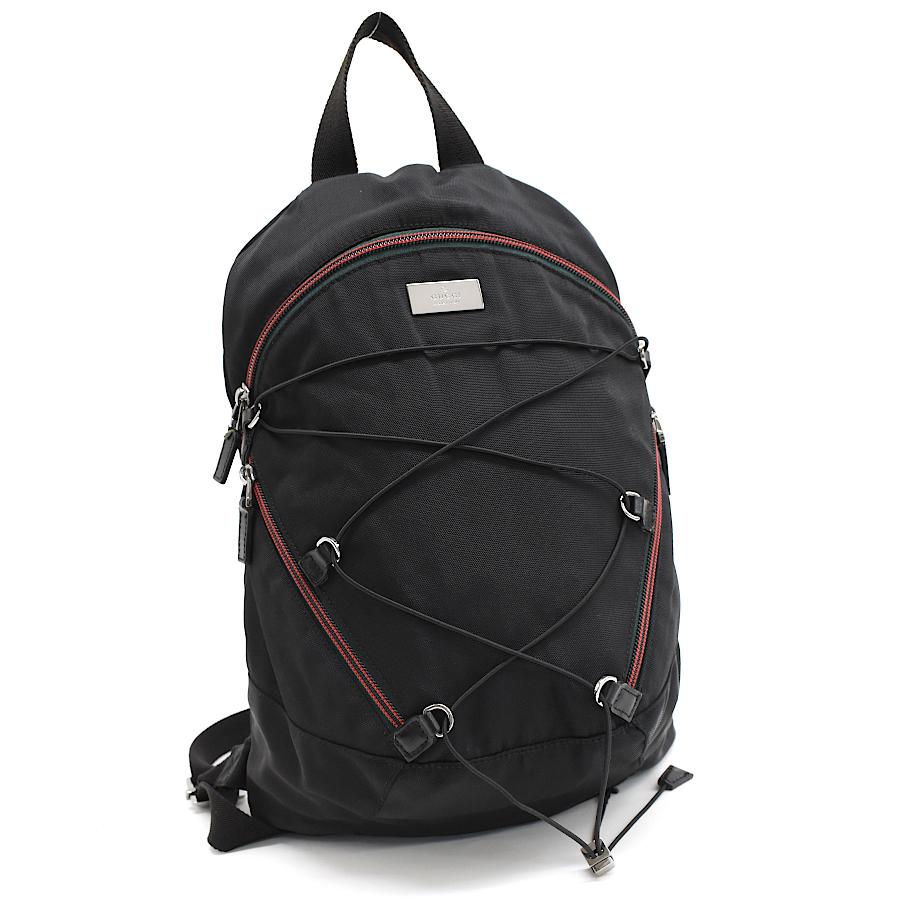 ウェビング グッチ バックパック リュックサック 122348 シェリー