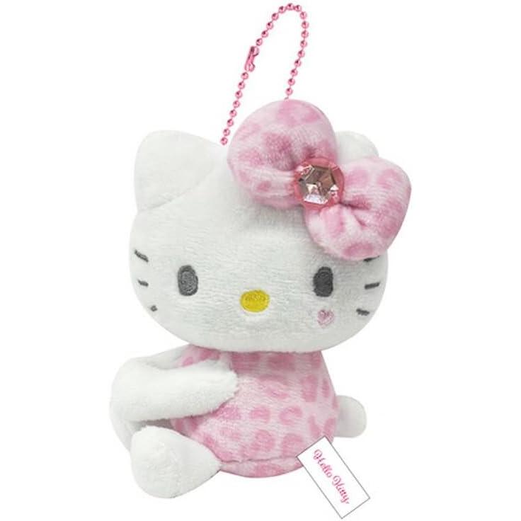 ハローキティ ハグマスコット ヒョウ (ピンク) キティちゃん GOGO