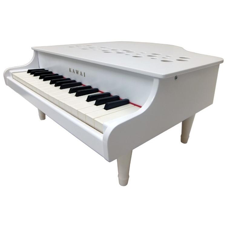 KAWAI カワイ ミニピアノ P-32 ホワイト 1162 木製ミニピアノ : 楽器の