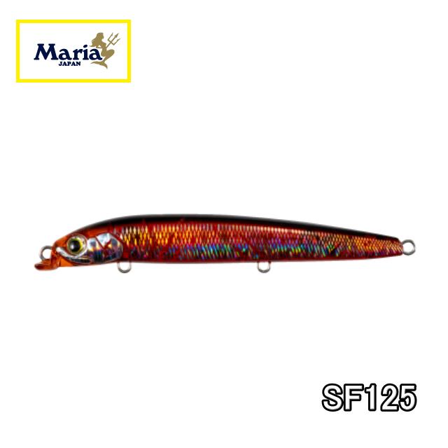 Maria マリア ルアー ルアー 釣り CHOVY チョビー SF125 20g 各色 釣り