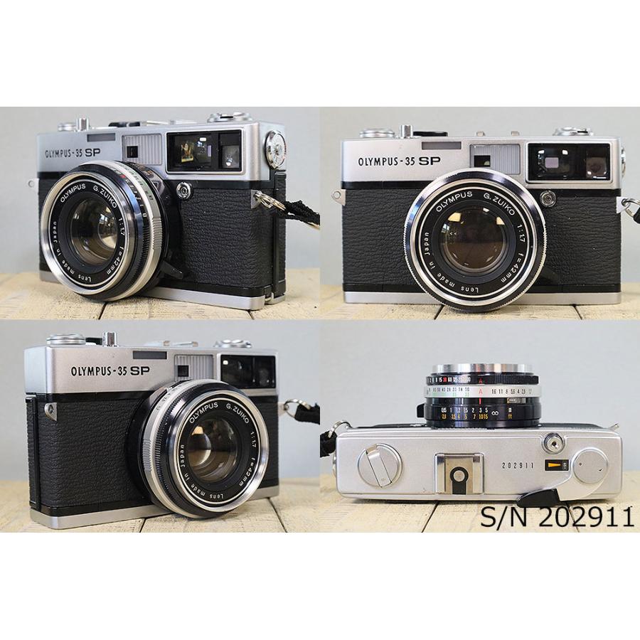 中古】【保証付 】 オリンパス OLYMPUS 35 SP S/N 202911（ケース