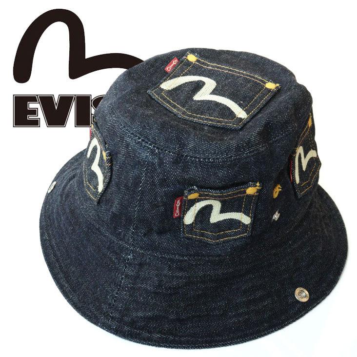 EVISU（エヴィス） サファリハット バケットハット ハット 帽子