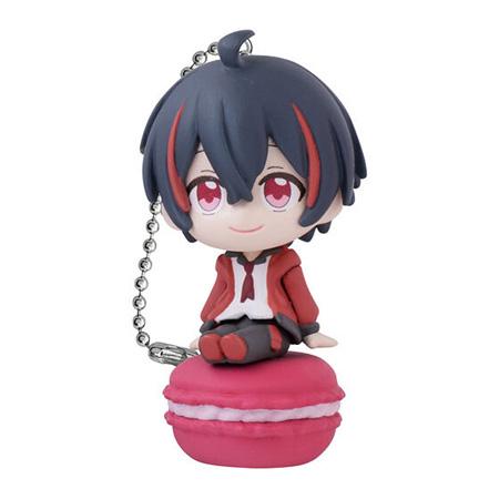 ゆあんくん手放しグッズ グッズ-ストラップ】カラフルピーチ ラバー