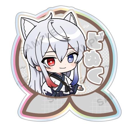 ブシロード カラフルピーチ アクリルクリップ どぬく 単品 からぴち