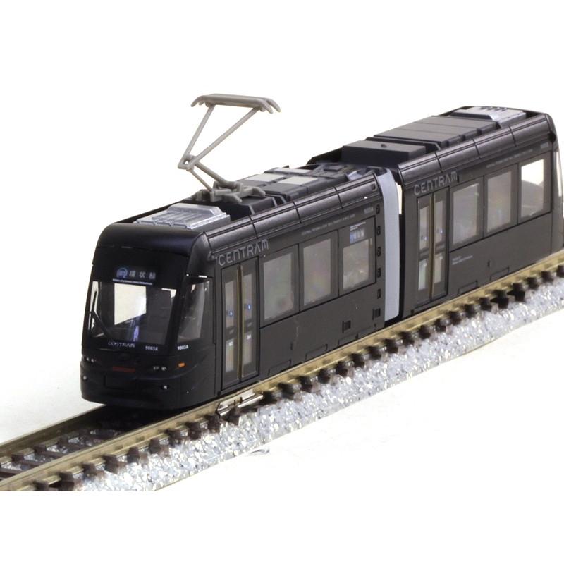 富山市内電車環状線（セントラム） ブラック・デ9003 【トミーテック