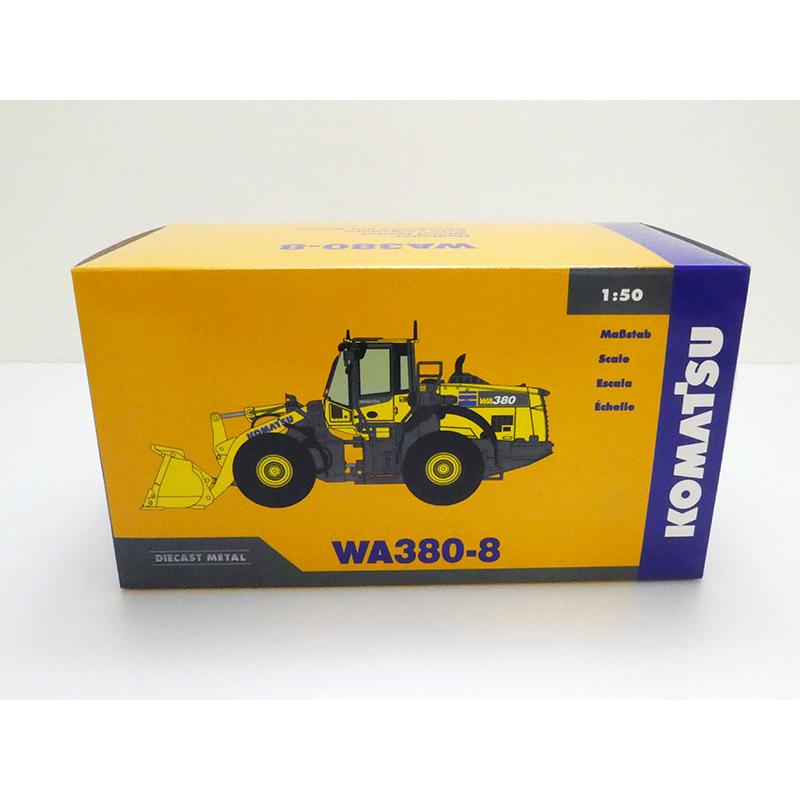 コマツ ミニチュアカー ホイールローダー ＜WA380-8＞ : カイノス